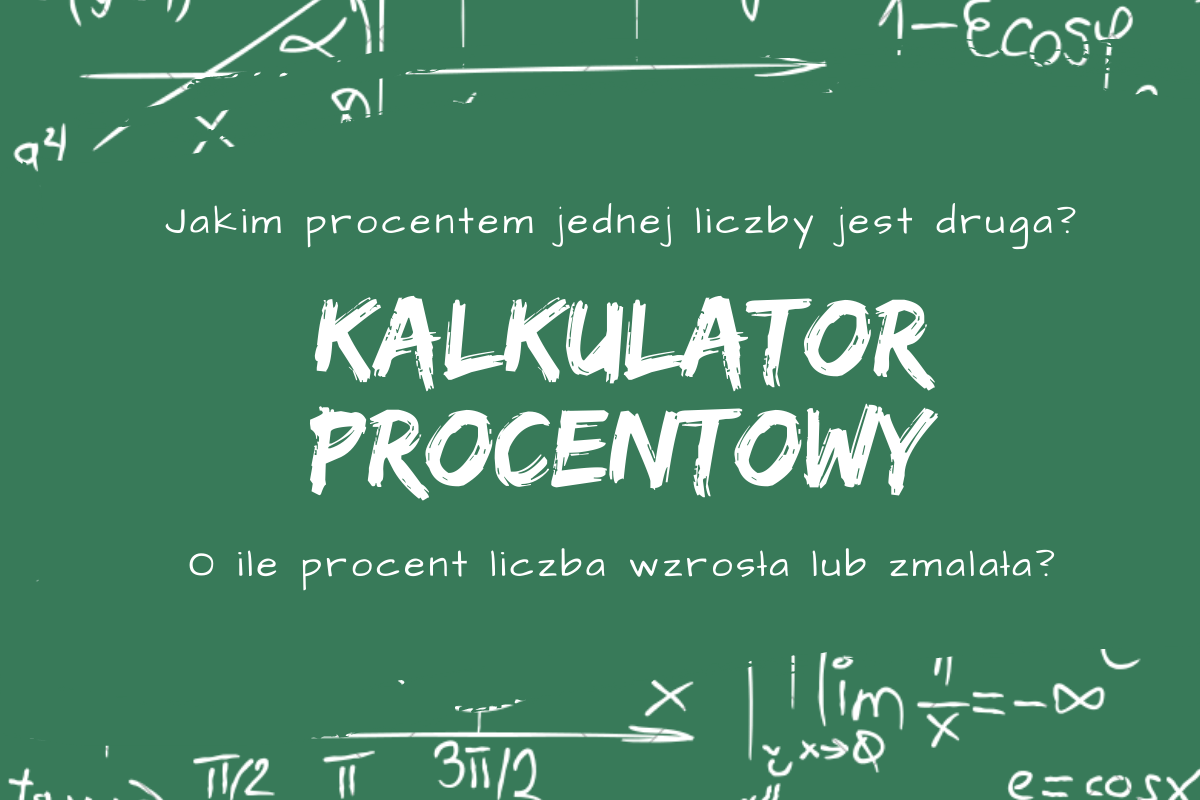 Jaki Procent Z Liczby Stanowi Liczba Jakim procentem jednej liczby jest druga liczba? - Kalkulator Online